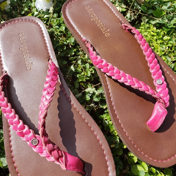 Aéropostale Braided Flip Flops - Picture 2 of 8